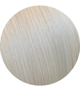 Platinum Blonde #60 Clip In 22" Human Hair Ponytail Extension