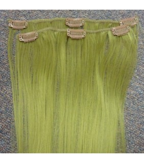 Synthetic Clip In Hair Extensions 2 piece set